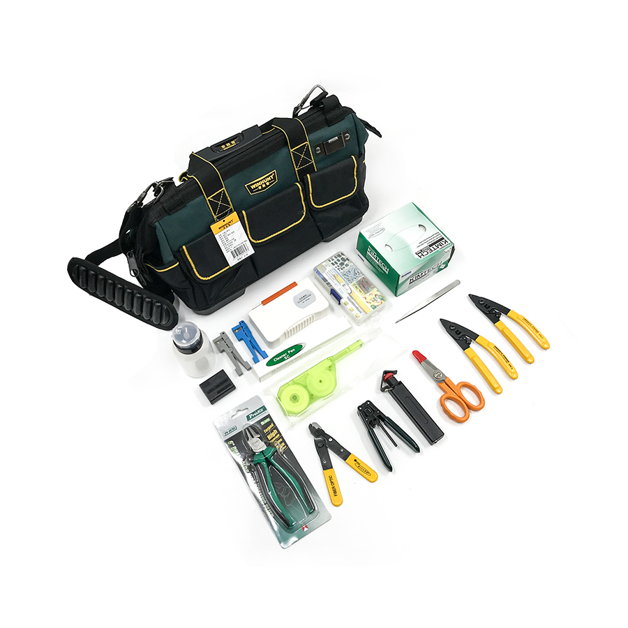 Kit de ferramentas de fibra óptica